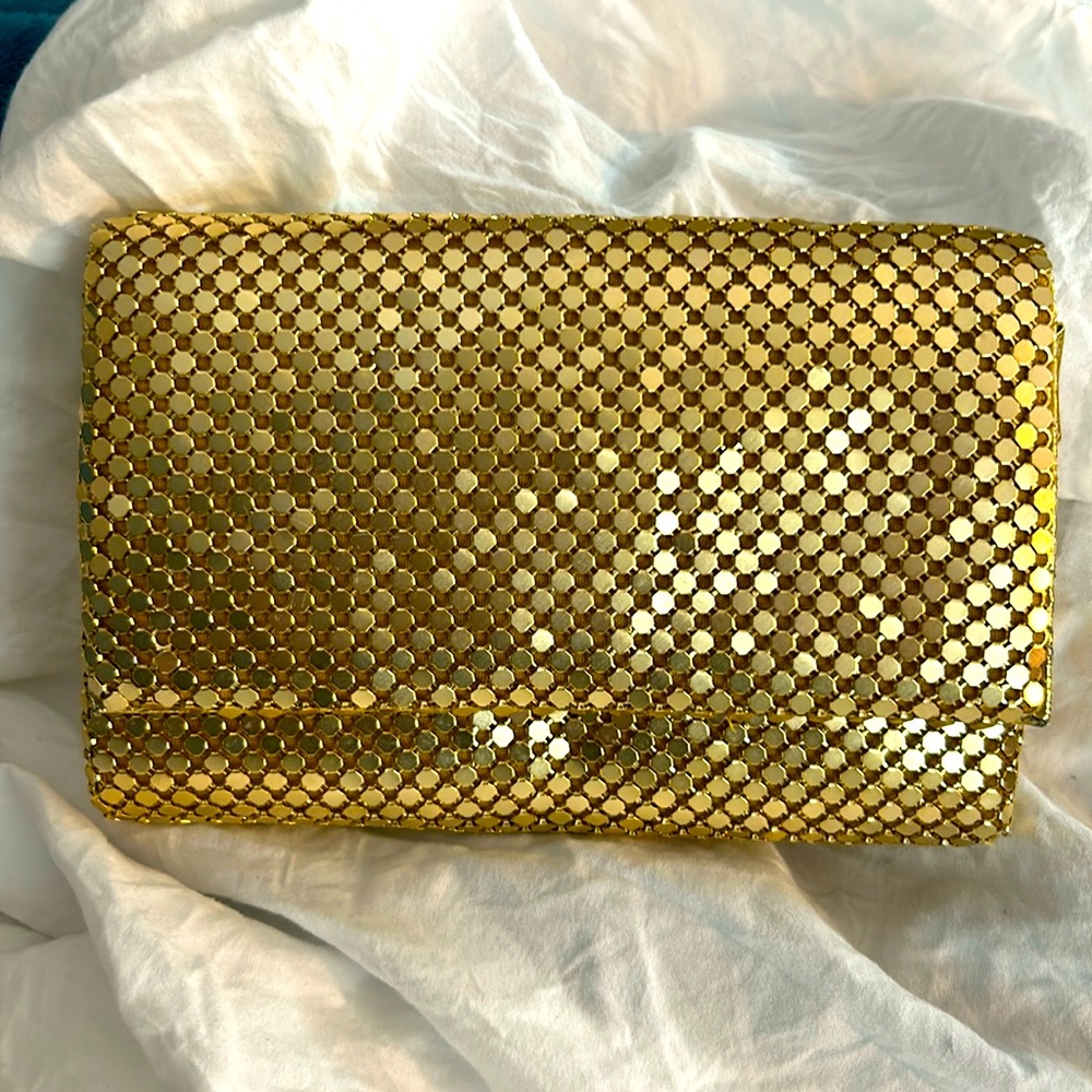 Vintage Y & S Originals Gold Mesh Clutch